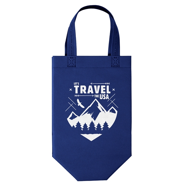 USA Made Non-Woven Tote Bag with 1"W x 12"long handles.... from ASI 37940 Bag Makers Inc