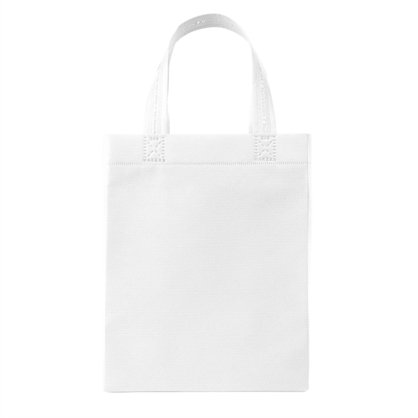 USA Made Non-Woven Tote Bag with 1"W x 12"long handles.... from ASI 37940 Bag Makers Inc