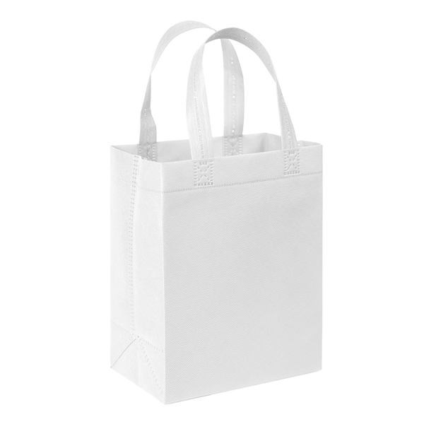 USA Made Non-Woven Tote Bag with 1"W x 12"long handles.... from ASI 37940 Bag Makers Inc