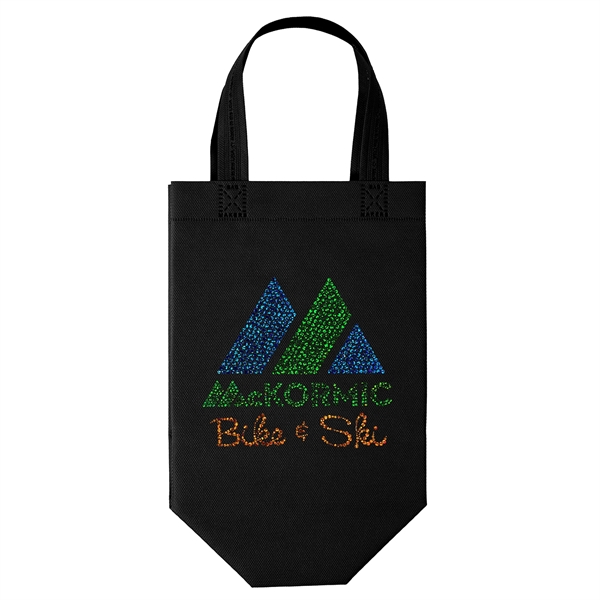 USA Made Non-Woven Tote Bag with 1"W x 12" long handles.... from ASI 37940 Bag Makers Inc
