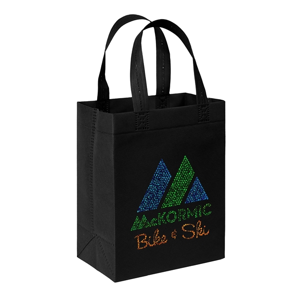 USA Made Non-Woven Tote Bag with 1"W x 12" long handles.... from ASI 37940 Bag Makers Inc