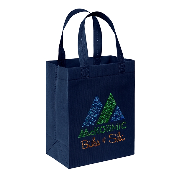 USA Made Non-Woven Tote Bag with 1"W x 12" long handles.... from ASI 37940 Bag Makers Inc