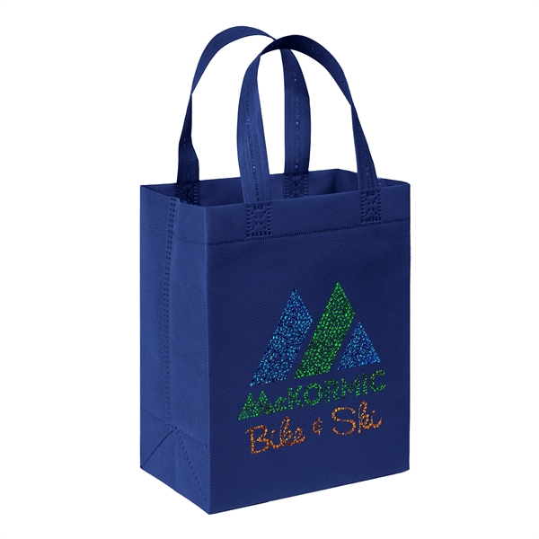 USA Made Non-Woven Tote Bag with 1"W x 12" long handles.... from ASI 37940 Bag Makers Inc