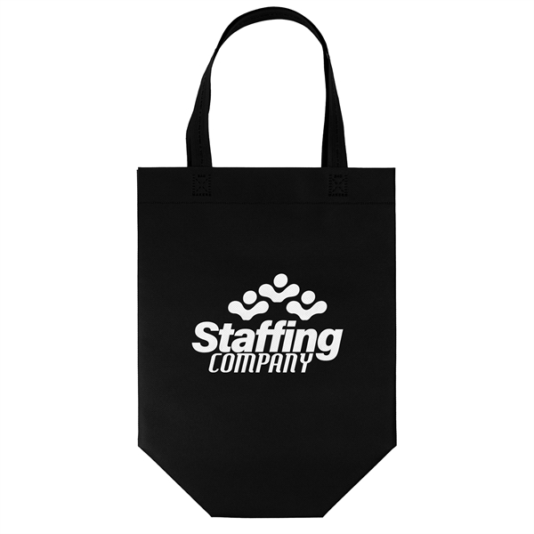 USA Made Non-Woven Tote Bag with 1"W x 17" long handles.... from ASI 37940 Bag Makers Inc
