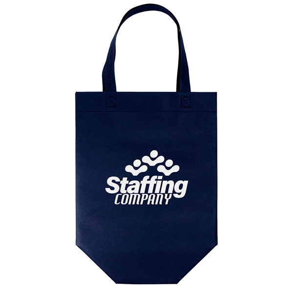 USA Made Non-Woven Tote Bag with 1"W x 17" long handles.... from ASI 37940 Bag Makers Inc