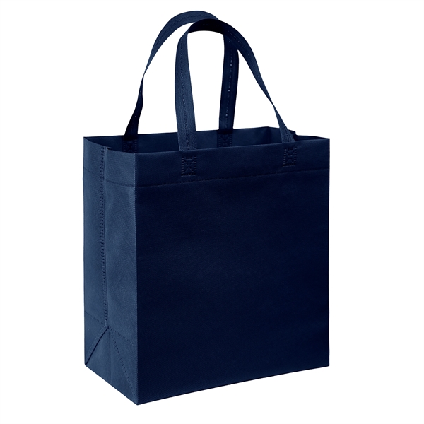USA Made Non-Woven Tote Bag with 1"W x 17" long handles.... from ASI 37940 Bag Makers Inc