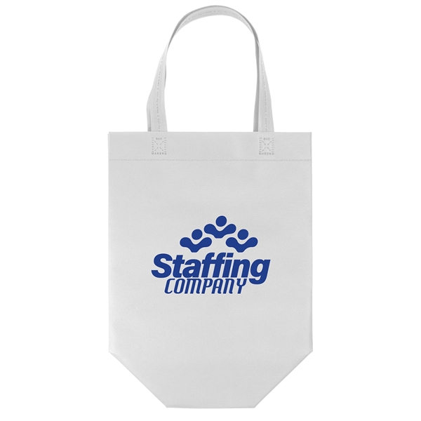 USA Made Non-Woven Tote Bag with 1"W x 17" long handles.... from ASI 37940 Bag Makers Inc