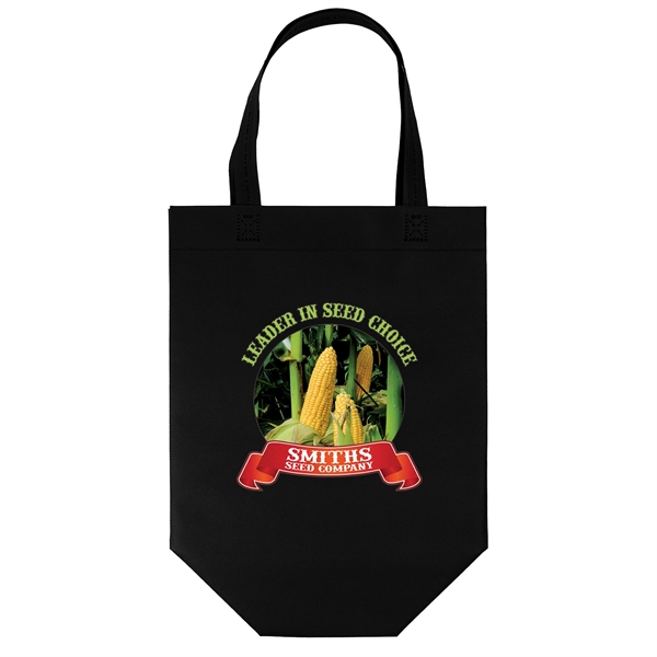 USA Made Non-Woven Tote Bag with 1"W x 17" long handles.... from ASI 37940 Bag Makers Inc