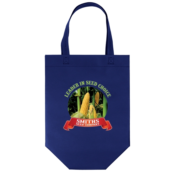 USA Made Non-Woven Tote Bag with 1"W x 17" long handles.... from ASI 37940 Bag Makers Inc