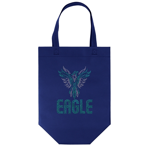 USA Made Non-Woven Tote Bag with 1"W x 17" long handles.... from ASI 37940 Bag Makers Inc