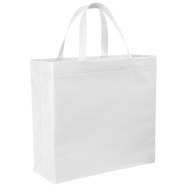 USA Made Non-Woven Tote Bag with 1 1/4"W x 19" long... from ASI 37940 Bag Makers Inc