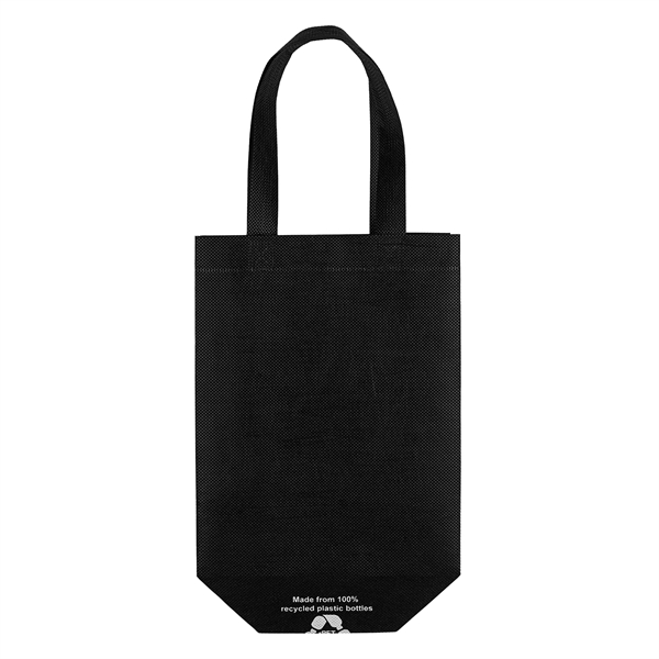 Eco-friendly, recyclable R-PET Non-Woven Tote with 1" W x 14" long... from ASI 37940 Bag Makers Inc
