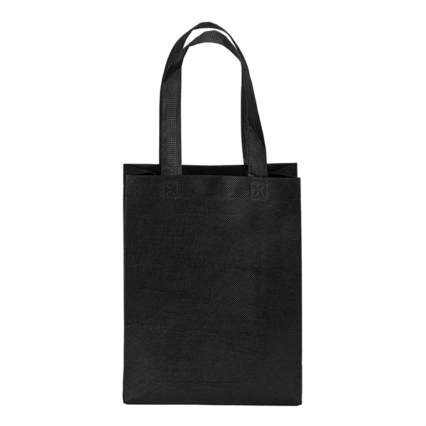 Eco-friendly, recyclable R-PET Non-Woven Tote with 1" W x 14" long... from ASI 37940 Bag Makers Inc