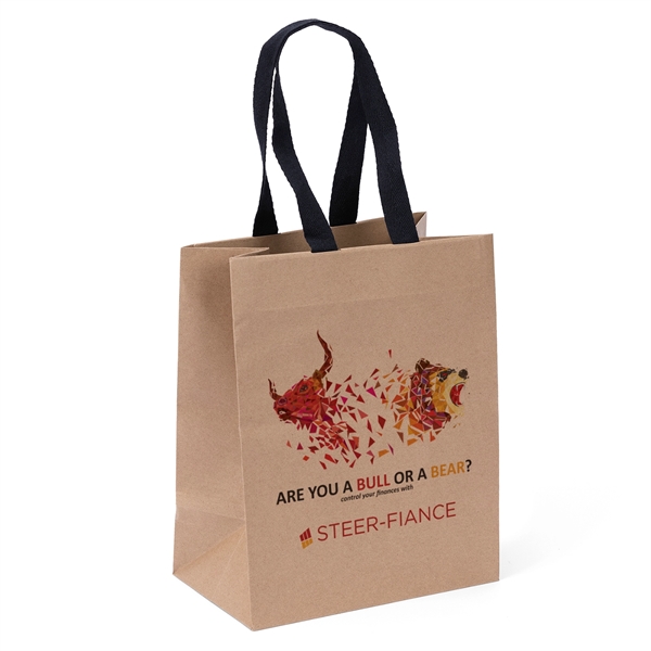 Environmentally-friendly 120 GSM Woven Handle Eurotote with 3/4" W x 12"... from ASI 37940 Bag Makers Inc