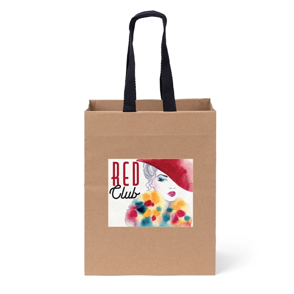 Environmentally-friendly 120 GSM Woven Handle Eurotote with 3/4" W x 12"... from ASI 37940 Bag Makers Inc