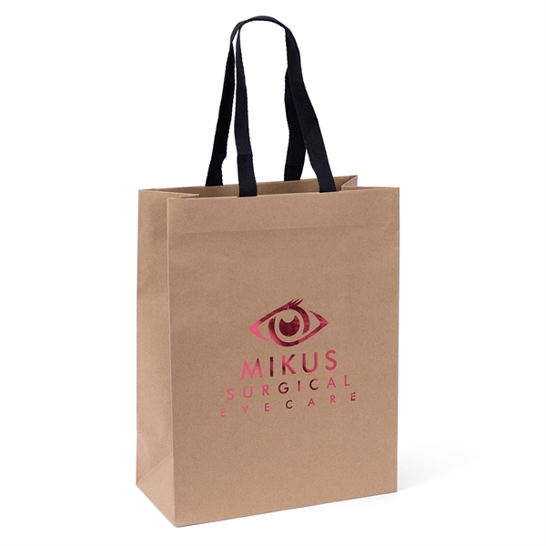 Environmentally-friendly 120 GSM Woven Handle Eurotote with 3/4" W x 14"... from ASI 37940 Bag Makers Inc