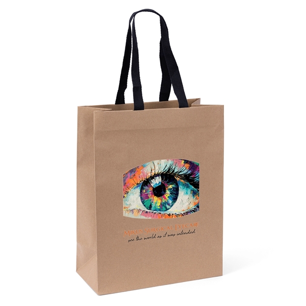 Environmentally-friendly 120 GSM Woven Handle Eurotote with 3/4" W x 14"... from ASI 37940 Bag Makers Inc