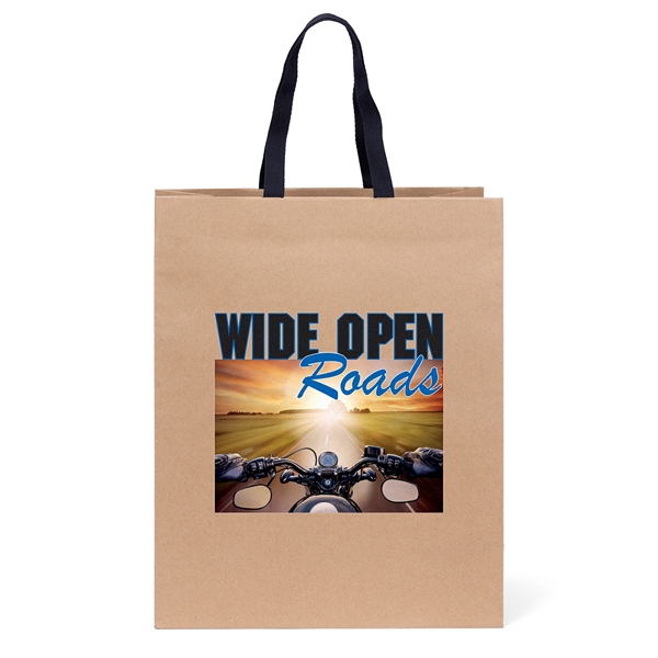 Environmentally-friendly 120 GSM Woven Handle Eurotote with 3/4" W x 14"... from ASI 37940 Bag Makers Inc
