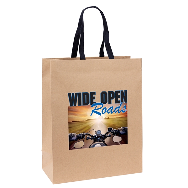 Environmentally-friendly 120 GSM Woven Handle Eurotote with 3/4" W x 14"... from ASI 37940 Bag Makers Inc