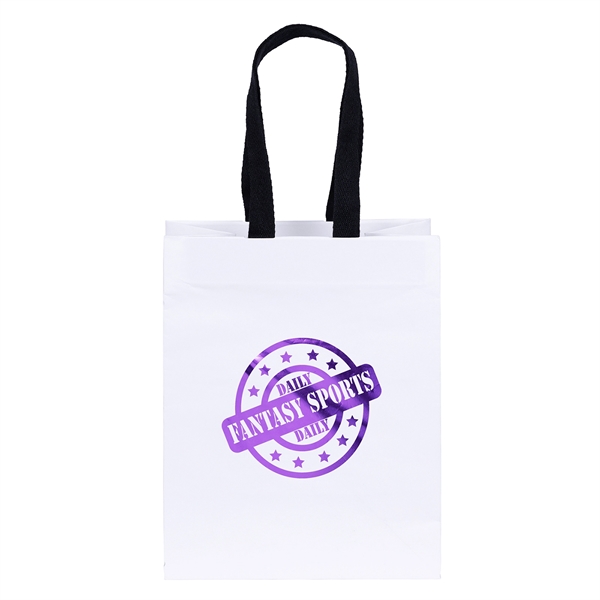 120 GSM Woven Handle White Eurotote with 3/4" W x 12"... from ASI 37940 Bag Makers Inc