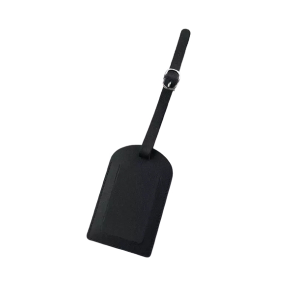 PU Leather luggage tag plus free debossed logo on 1 location... from ASI 37218 Athena Promo (tm)