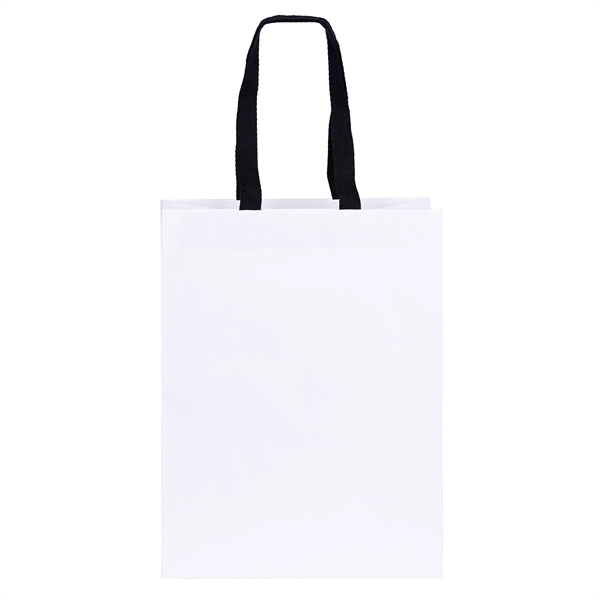 120 GSM Woven Handle White Eurotote with 3/4" W x 14"... from ASI 37940 Bag Makers Inc
