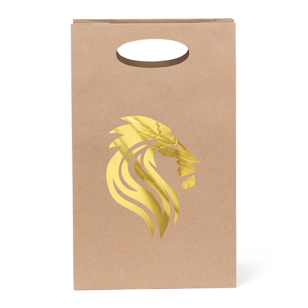 140 GSM Eco Die Cut Shopper bag with die cut handles.... from ASI 37940 Bag Makers Inc