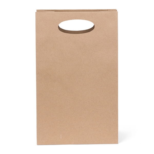 140 GSM Eco Die Cut Shopper bag with die cut handles.... from ASI 37940 Bag Makers Inc