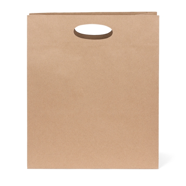 140 GSM Eco Die Cut Shopper bag with die cut handles.... from ASI 37940 Bag Makers Inc