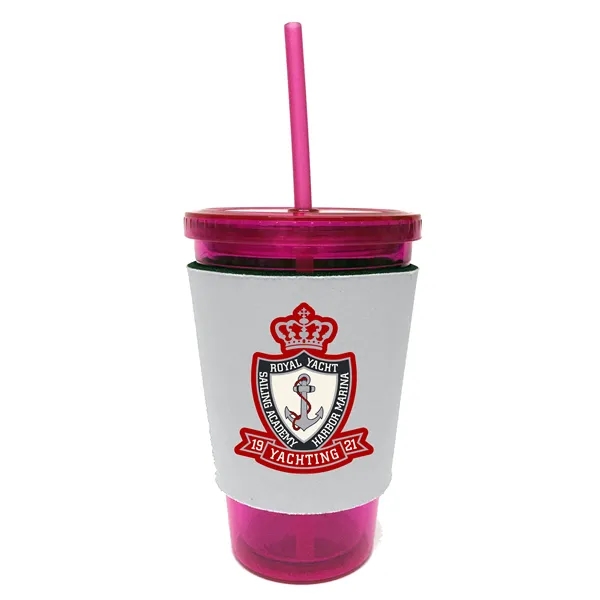 This large collapsible fabric tapered sleeve has multicolor full bleed and... from ASI 65603 Kool Trends