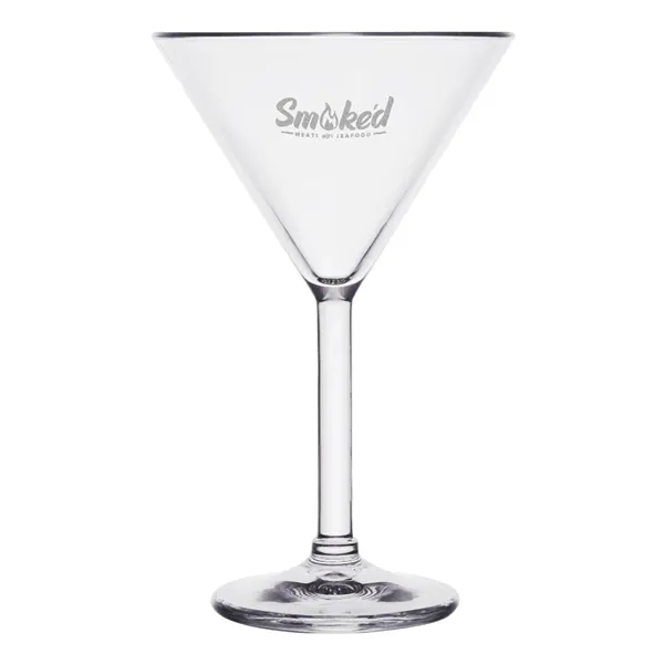 10 oz martini glass custom etched product.  Available in clear... from ASI 65603 Kool Trends