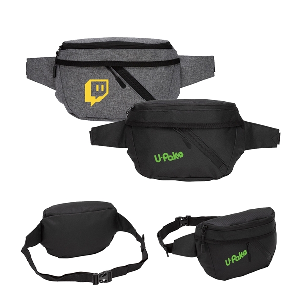 Ottawa Dual Crossbody Fanny Pack... from ASI 31517 Admart Products / Admart Line