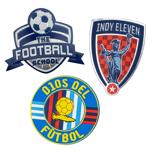 SpectraFlex embossed patches in up to six colors and assorted sizes... from ASI 52263 EMT