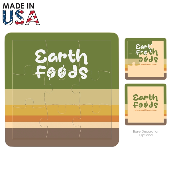 Check out all the right angles that this square acrylic jigsaw... from ASI 91411 Toddy Gear