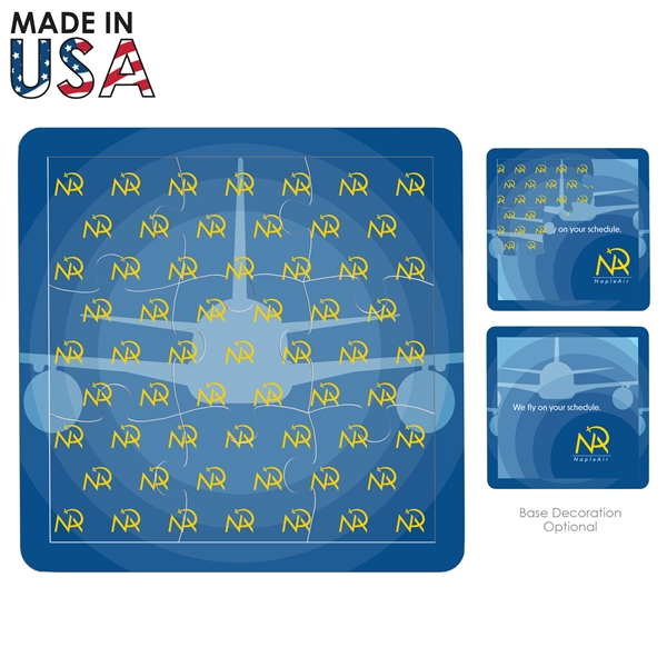 Check out all the right angles that this square acrylic jigsaw... from ASI 91411 Toddy Gear