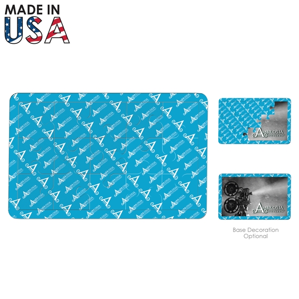 Rectangle acrylic jigsaw puzzle takes the love of brain teasers to... from ASI 91411 Toddy Gear