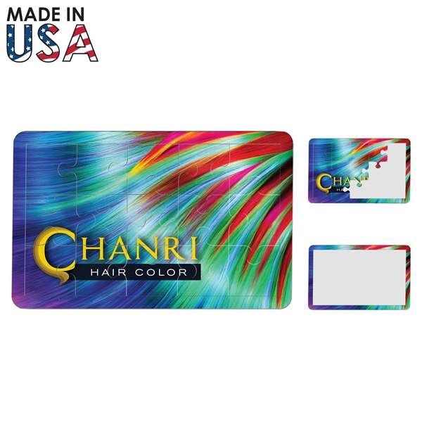 Rectangle acrylic jigsaw puzzle takes the love of brain teasers to... from ASI 91411 Toddy Gear