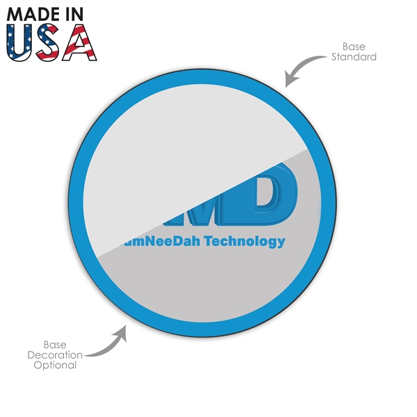 This acrylic promotional round jigsaw puzzle features full-color decoration and a... from ASI 91411 Toddy Gear