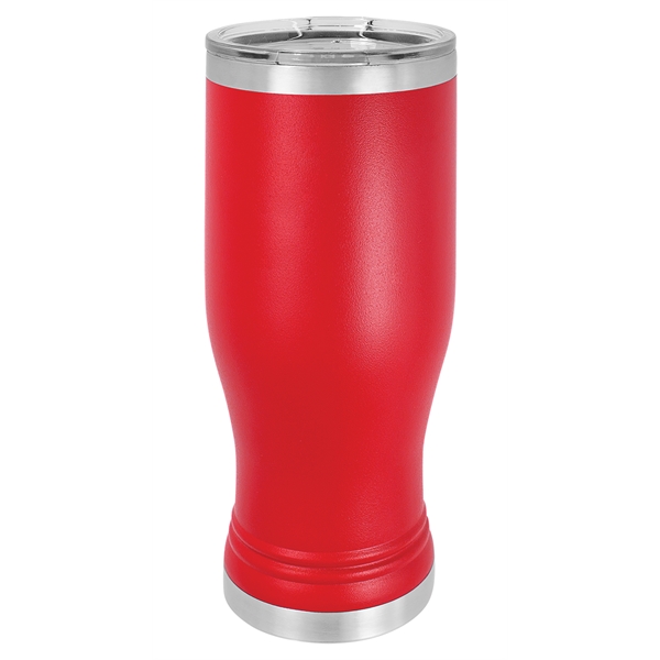 Laser-engraved insulated pilsner tumbler. Comes with a lid.... from ASI 45795 Colorguppy Printing