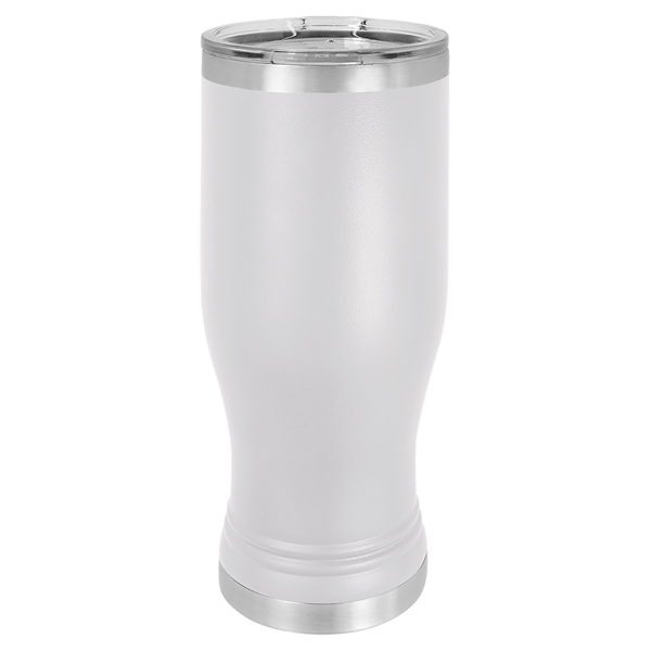 Laser-engraved insulated pilsner tumbler. Comes with a lid.... from ASI 45795 Colorguppy Printing