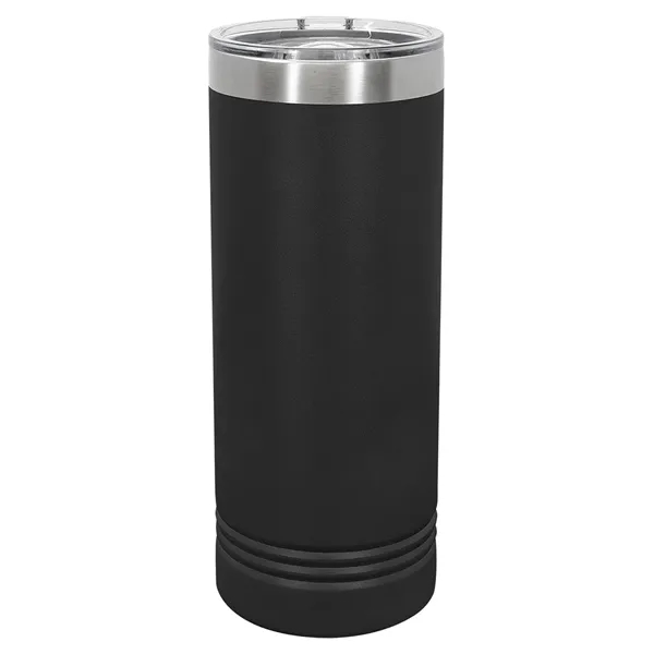 Laser-engraved insulated skinny tumbler. Comes with a lid.... from ASI 45795 Colorguppy Printing