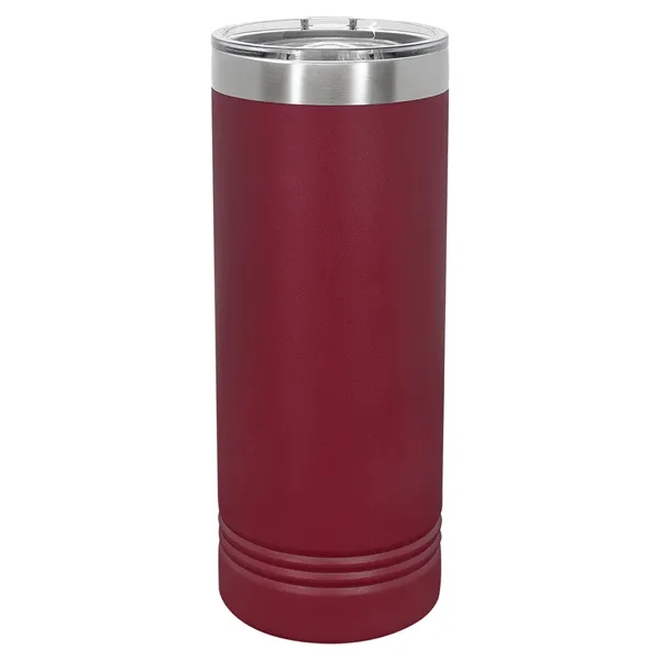 Laser-engraved insulated skinny tumbler. Comes with a lid.... from ASI 45795 Colorguppy Printing
