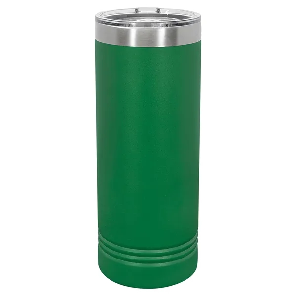 Laser-engraved insulated skinny tumbler. Comes with a lid.... from ASI 45795 Colorguppy Printing