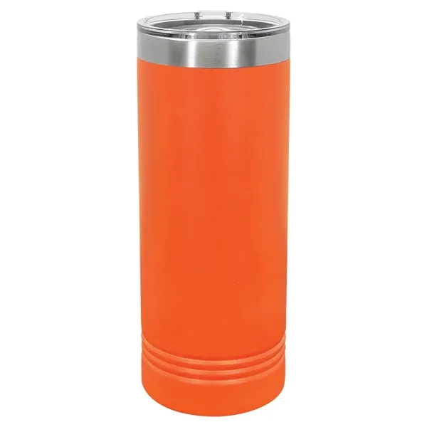 Laser-engraved insulated skinny tumbler. Comes with a lid.... from ASI 45795 Colorguppy Printing