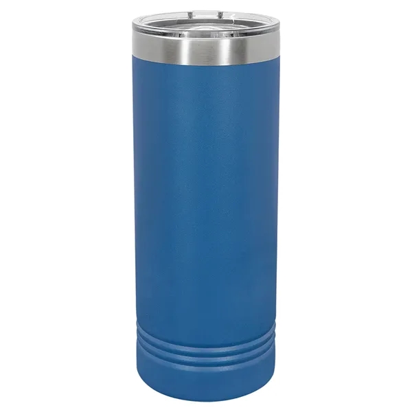 Laser-engraved insulated skinny tumbler. Comes with a lid.... from ASI 45795 Colorguppy Printing