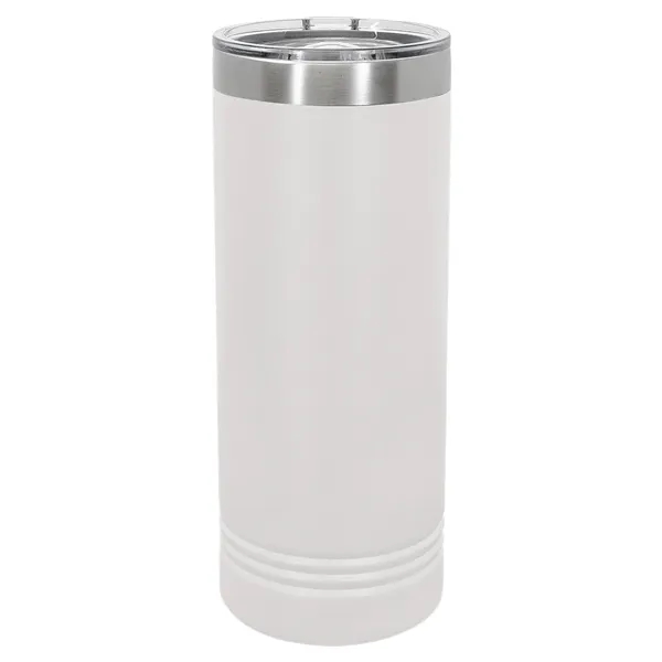 Laser-engraved insulated skinny tumbler. Comes with a lid.... from ASI 45795 Colorguppy Printing