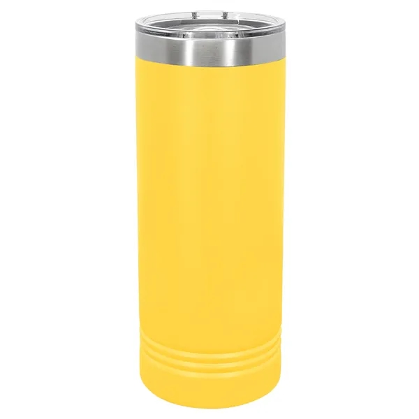 Laser-engraved insulated skinny tumbler. Comes with a lid.... from ASI 45795 Colorguppy Printing