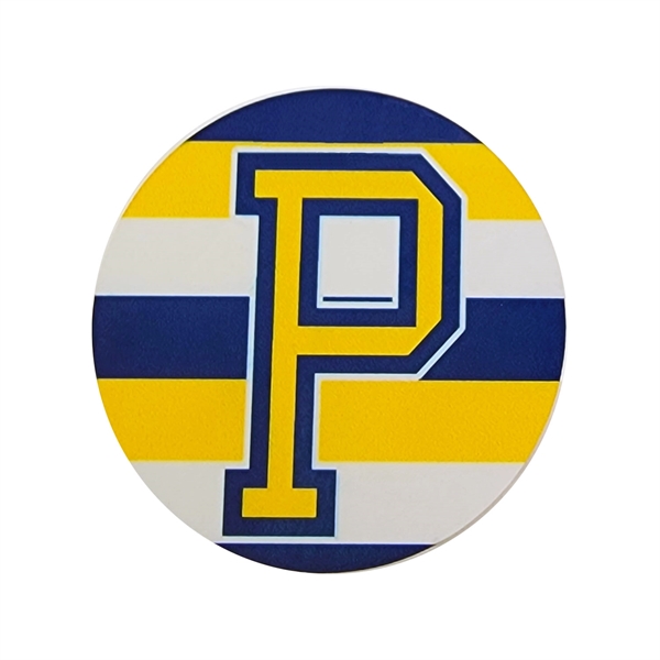 Fiberglass reinforced plastic one side full color dye sub printed coasters... from ASI 90160 Suntex Industries