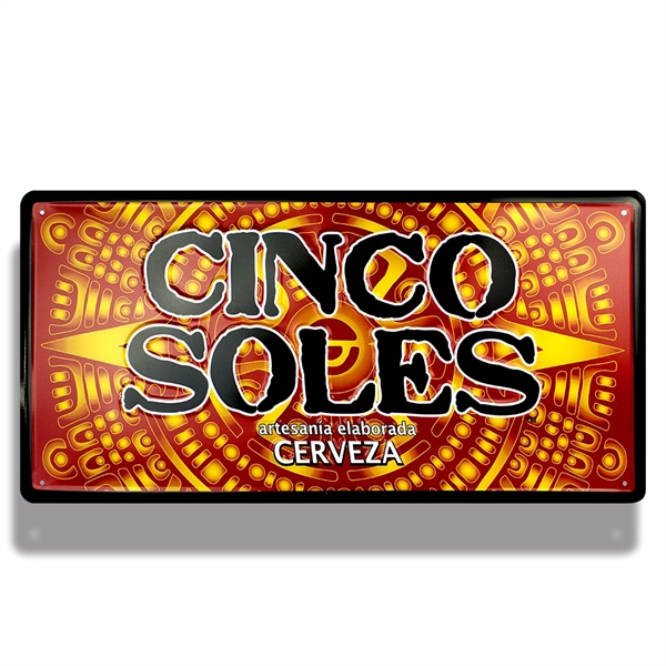 12" x 24" custom sign made of recycled aluminum with two... from ASI 50120 Dixie Seal & Stamp Co Inc / Dixiline