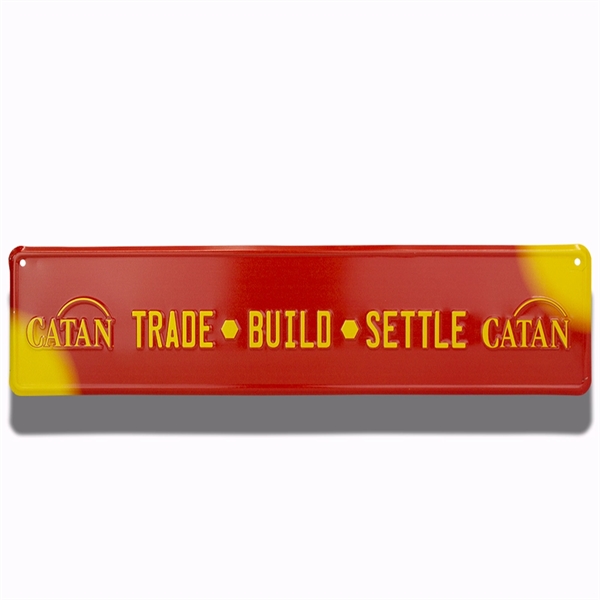 4.5" x 20.5" embossed aluminum European license plate.... from ASI 50120 Dixie Seal & Stamp Co Inc / Dixiline